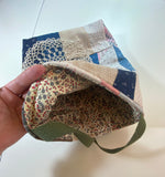 Upcycled Vintage Quilt Tote Bag