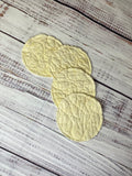 Upcycled Quilt Circle Coasters