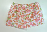 Pink Floral Vintage Sheet Shorts