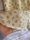 Vintage sheet shorts floral