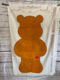 Tenderheart Bear Care Bears Tunic Costume cut and sew panel pattern 6906