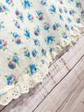 Handmade vintage fabric oversized layering box top blouse free size small to xl